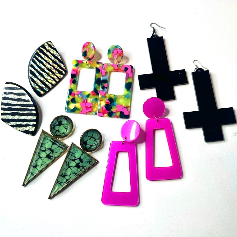 ‼️BUNDLE Acrylic Earrings‼️